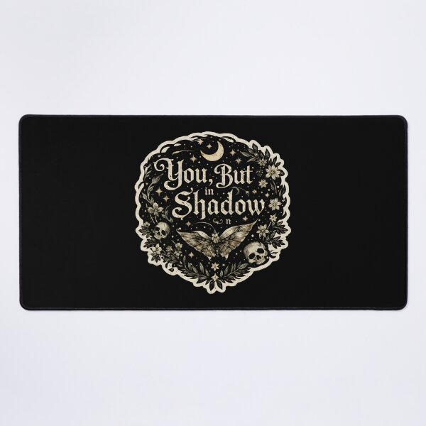 Item preview, "You, But In Shadow" Vintage Moth Skull Etching designed and sold by SoulOfTrees.