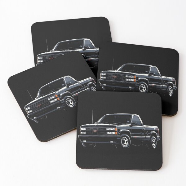Item preview, 1990 Chevrolet C1500 SS 454 – Classic Sport Truck Art Print designed and sold by Stinky Lincy's Apparel Company.