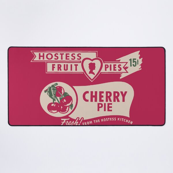 Item preview, Hostess Fruit Pies — Cherry Pie (15¢ Vintage Ad) designed and sold by ChickenFund.