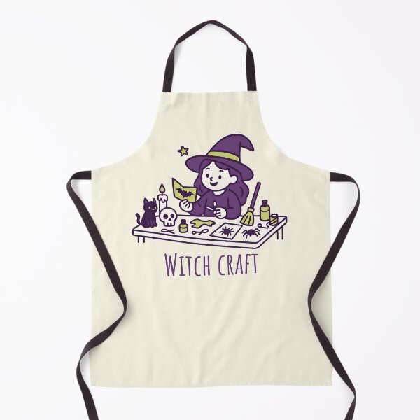 Item preview, Cute Kawaii Witch Craft Funny Halloween Crafter designed and sold by Imaginationbeyond.