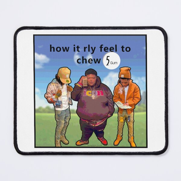 Item preview, Chewing Gum w/ my slimes designed and sold by Computerface.