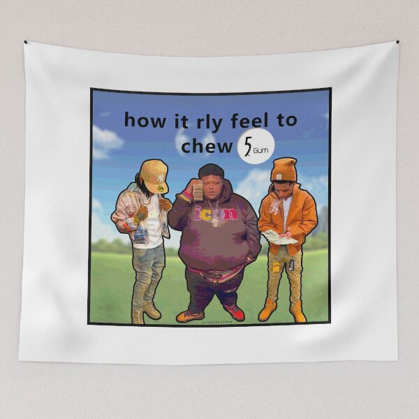 Item preview, Chewing Gum w/ my slimes designed and sold by Computerface.