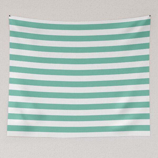 Item preview, Striped White And Pastel Green Pattern designed and sold by pattern-archive.