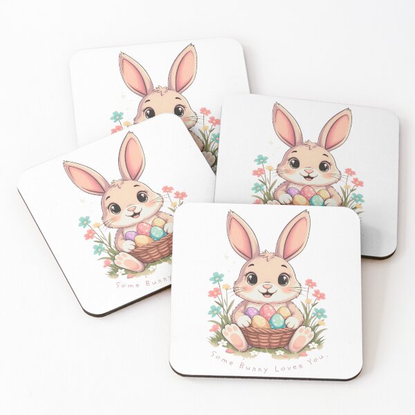 Aperçu de l'œuvre Cute easter Bunny créée et vendue par Creavatim .