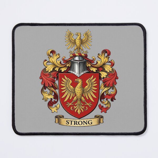 Item preview, The Strong Family Coat of Arms designed and sold by BagTown Clans.