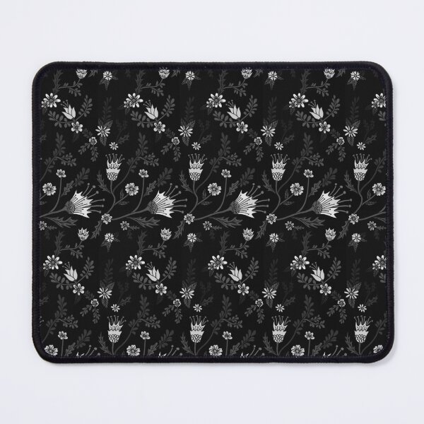 Item preview, Dark Academia Florals Black and White designed and sold by aliciakatharina.
