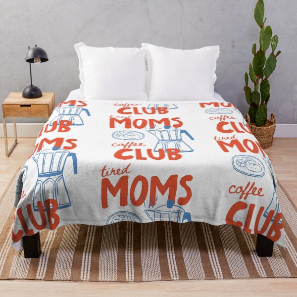 Item preview, Tired Moms Coffee Club Coffee Lover Caffeinated Mom Life designed and sold by phoebelevine.