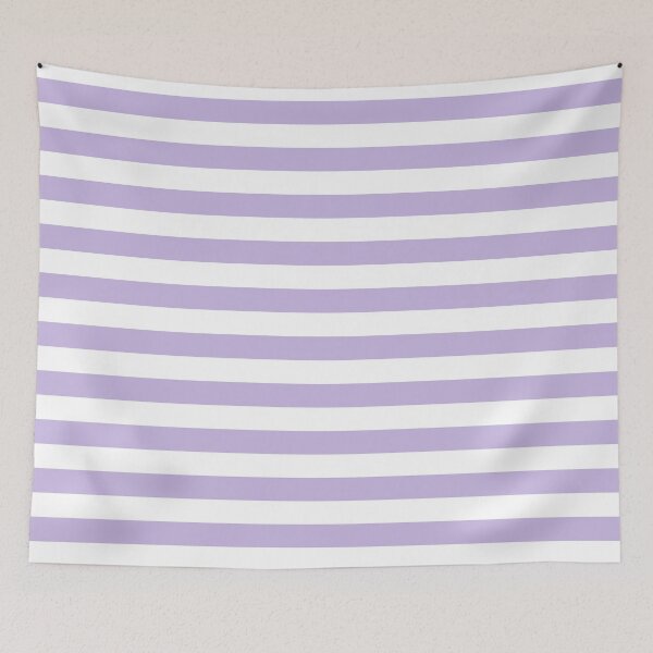 Item preview, Striped White And Lavender Pattern designed and sold by pattern-archive.