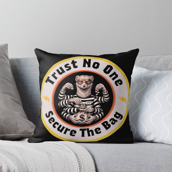 Item preview, Trust No One - Secure The Bag | Funny Ferret Bandit Streetwear  designed and sold by M.Store.