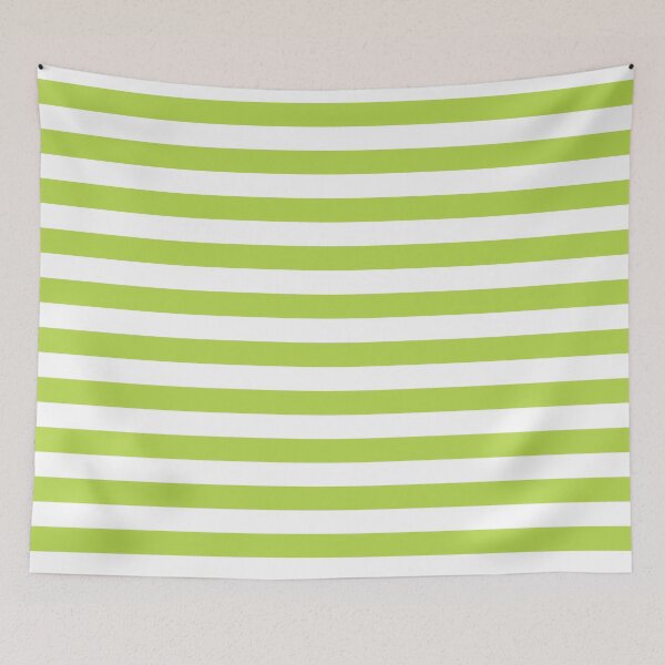 Item preview, Striped White And Lime Pattern designed and sold by pattern-archive.
