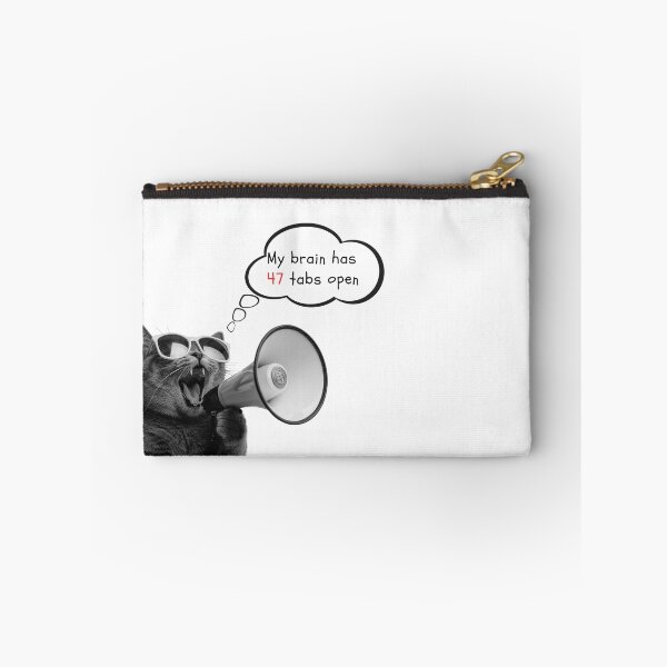 Item preview, 47 Tabs Open Cat Meme designed and sold by Tamer ⭐⭐⭐⭐⭐.