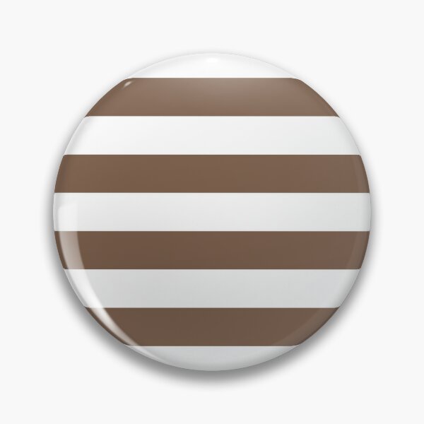 Item preview, Striped White And Mocha Pattern designed and sold by pattern-archive.