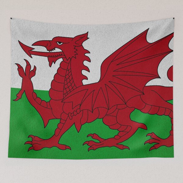Item preview, Flag of Wales designed and sold by colourfind.