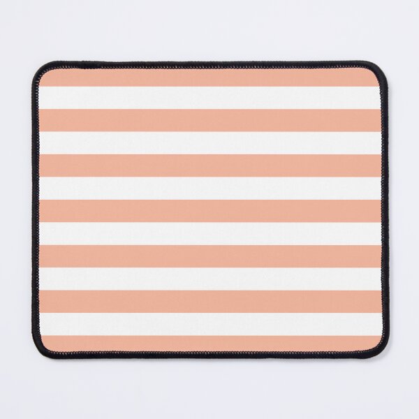 Item preview, Striped White And Peach Pattern designed and sold by pattern-archive.