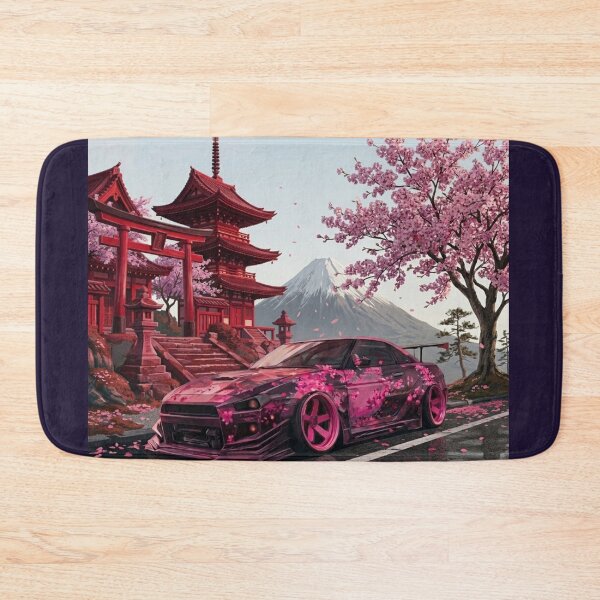 Item preview, Red Pagoda & Pink Sakura JDM Car designed and sold by RakyLaky.