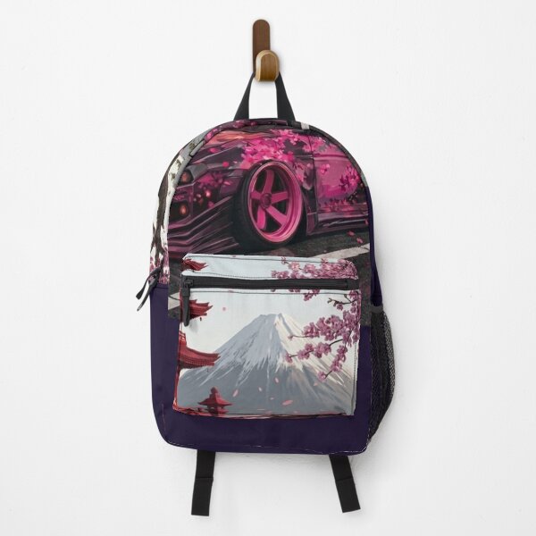 Item preview, Coche JDM Pagoda roja y Sakura rosa designed and sold by RakyLaky.