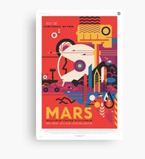 NASA Tourism - Mars Canvas Print
