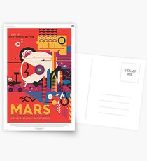 NASA Tourismus - Mars Postkarten