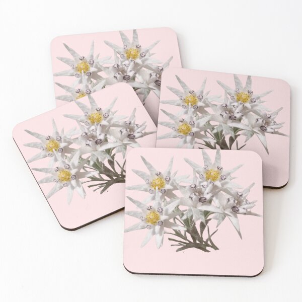 Item preview, Edelweiss Flowers – Alpine Elegance designed and sold by bloomandbeads.eu.