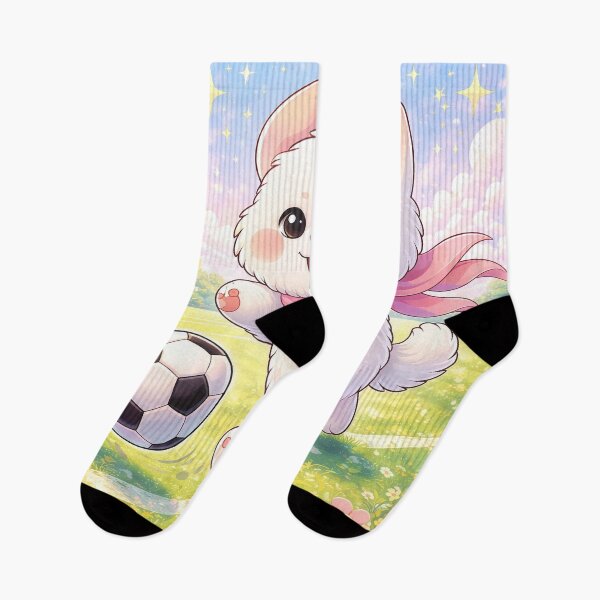Item preview, Cute Soccer Puppy Playing Football | Kawaii Dog Sports Cartoon Illustration designed and sold by Furfolkz.