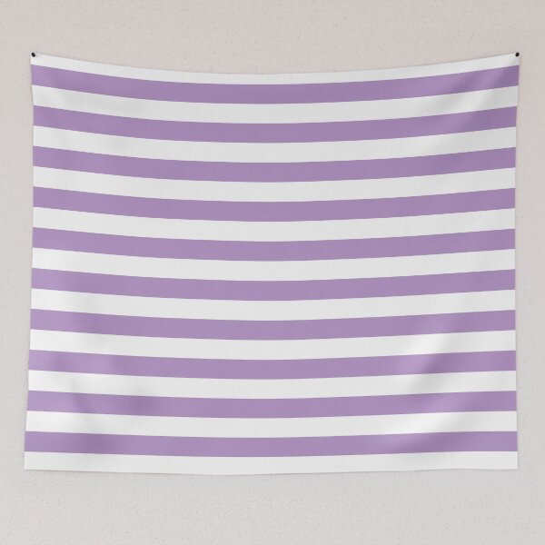 Item preview, Striped White And Purple Pattern designed and sold by pattern-archive.