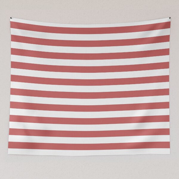 Item preview, Striped White And Pastel Red Pattern designed and sold by pattern-archive.
