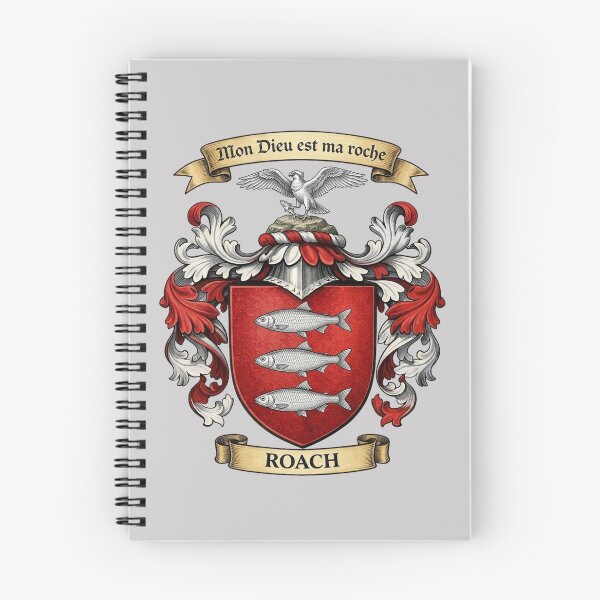 Item preview, The Roach Family Coat of Arms designed and sold by BagTown Clans.