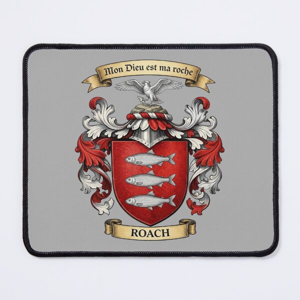 Item preview, The Roach Family Coat of Arms designed and sold by BagTown Clans.