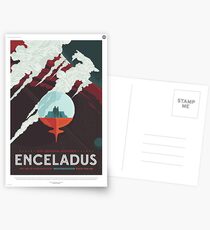 NASA Tourismus - Enceladus Postkarten
