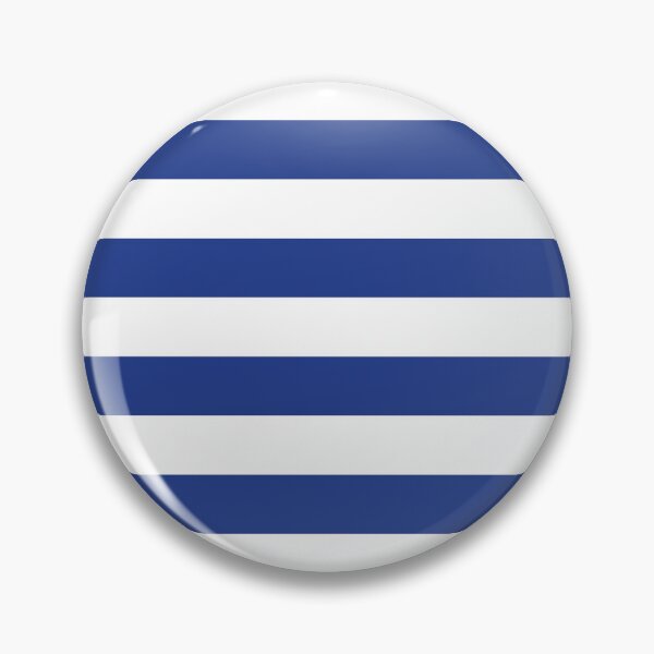 Item preview, Striped White And Royal Blue Pattern designed and sold by pattern-archive.