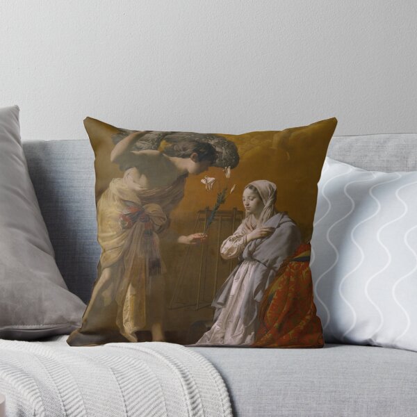 Item preview, The Annunciation - Classical Religious Painting Angel Annunciation for Renaissance Art Lovers designed and sold by RickE.