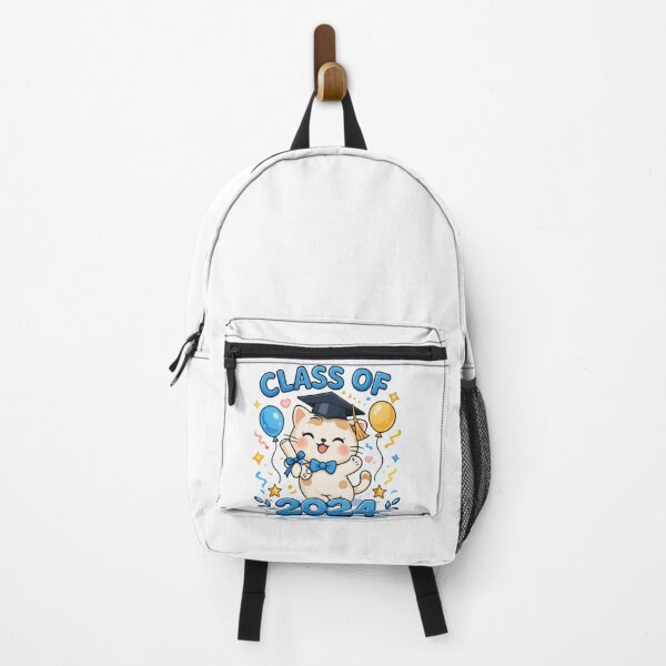 Item preview, Cute Cat Class of 2024 Graduation Design designed and sold by bloomandbeads.eu.