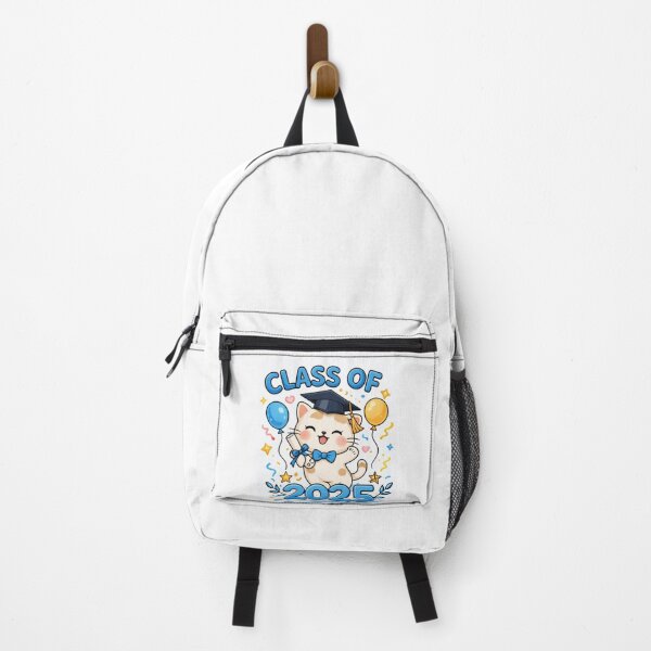 Item preview, Cute Cat Class of 2025 Graduation Design designed and sold by bloomandbeads.eu.