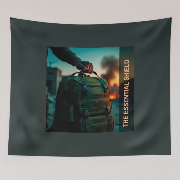 Item preview, The Essential Shield ; Grasp Your Survival Bag Amid Crisis designed and sold by Creative-RE.