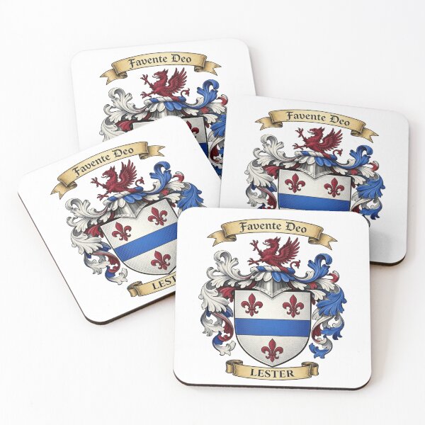 Item preview, The Lester Family Coat of Arms designed and sold by BagTown Clans.