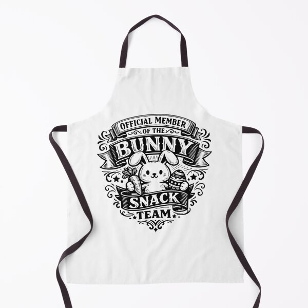 Item preview, Official Member of the Bunny Snack Team designed and sold by YV Designs & Stuff.