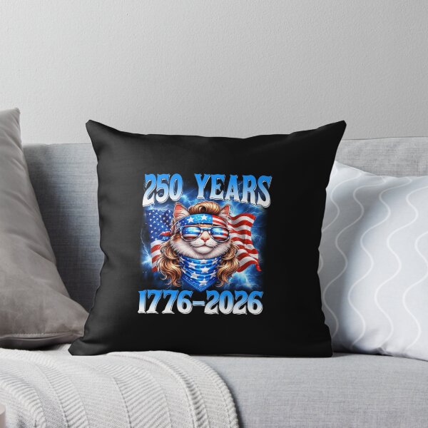 Item preview, 250 Years American 1776 2026 250th USA Cat 4th Of july designed and sold by Intomindfood.