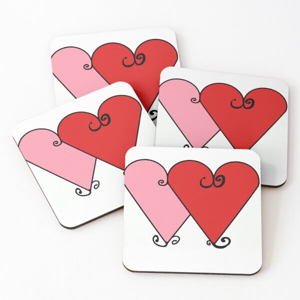 Item preview, Romantic Heart Couple Design designed and sold by bloomandbeads.eu.