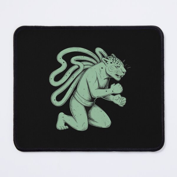 Item preview, a humanoid jaguar in a mint green color designed and sold by 123ks.