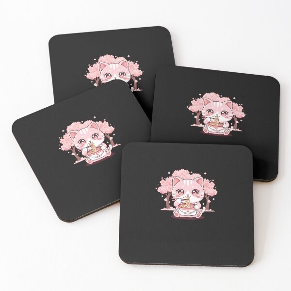 Item preview, Kawaii Ramen Love Cat  designed and sold by Intomindfood.