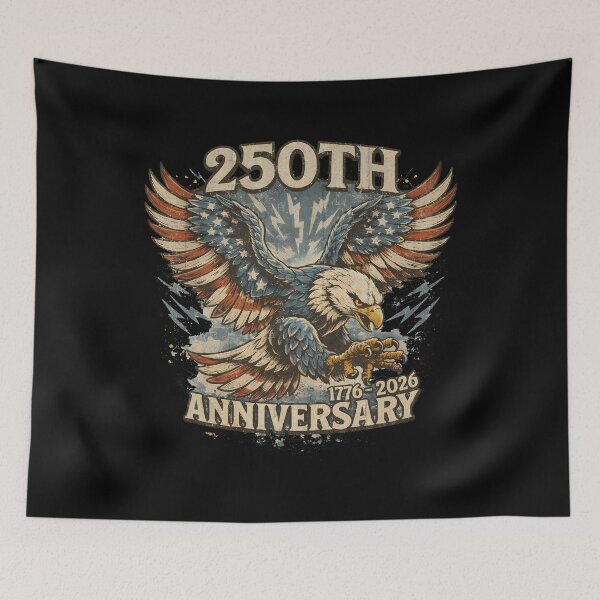 Item preview, America 250Th Anniversary 1776-2026 Us Flag July 4Th designed and sold by LiviuGligoros.