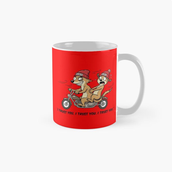 Item preview, Funny Meerkat Couple Motorcycle Ride - I Trust You? designed and sold by mAXiBoOM.