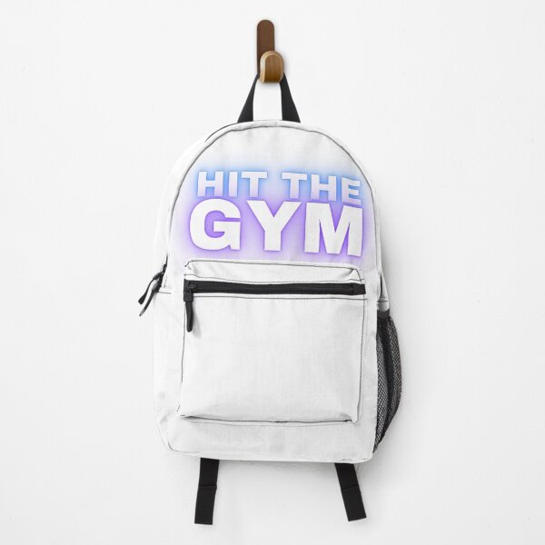 Item preview, Hit The Gym – Motivational Fitness Workout Typography Design designed and sold by StylZthetic.