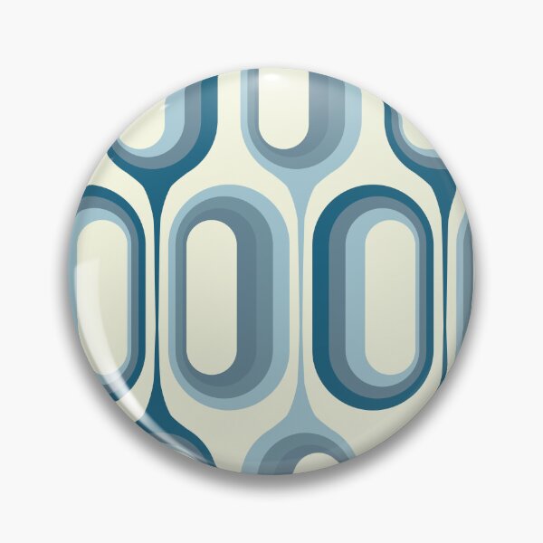 Item preview, Mid Century Modern Retro 70s - Blue designed and sold by JMgraphic.