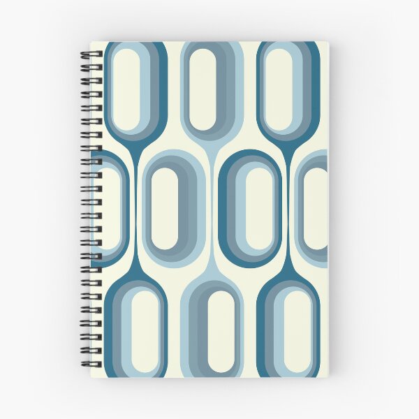 Item preview, Mid Century Modern Retro 70s - Blue designed and sold by JMgraphic.