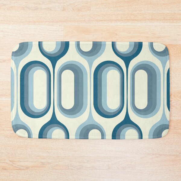 Item preview, Mid Century Modern Retro 70s - Blue designed and sold by JMgraphic.