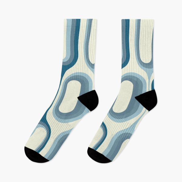 Item preview, Mid Century Modern Retro 70s - Blue designed and sold by JMgraphic.