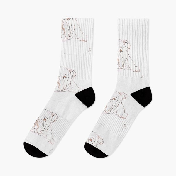 Item preview, Bulldog Sdraiato – Disegno Realistico a Matita designed and sold by DisegniPersonalizzati di irka87.