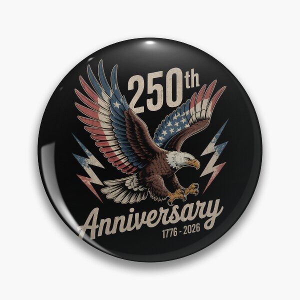 Item preview, 250th Anniversary 1776 2026 Eagle Retro designed and sold by LiviuGligoros.