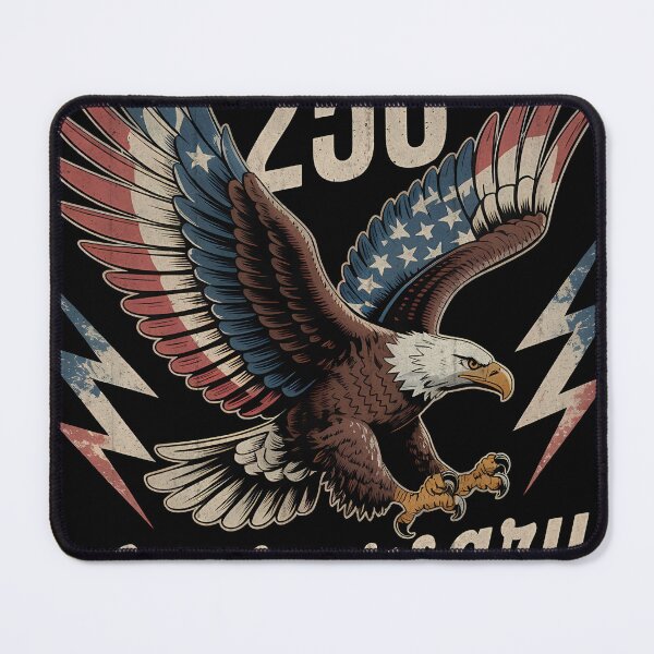 Item preview, 250th Anniversary 1776 2026 Eagle Retro designed and sold by LiviuGligoros.